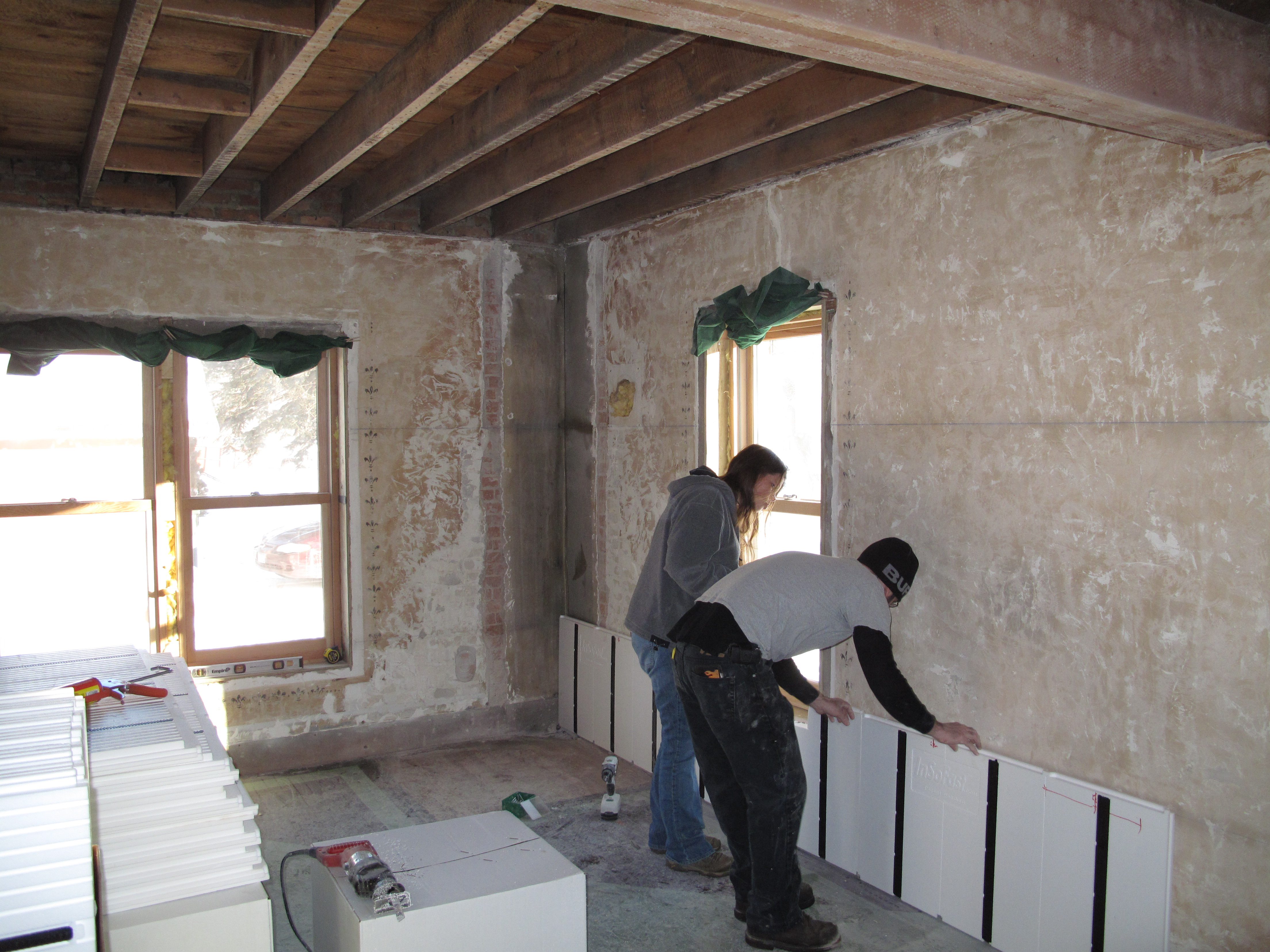 Insofast On Interior Walls Insofast Continuous Insulation