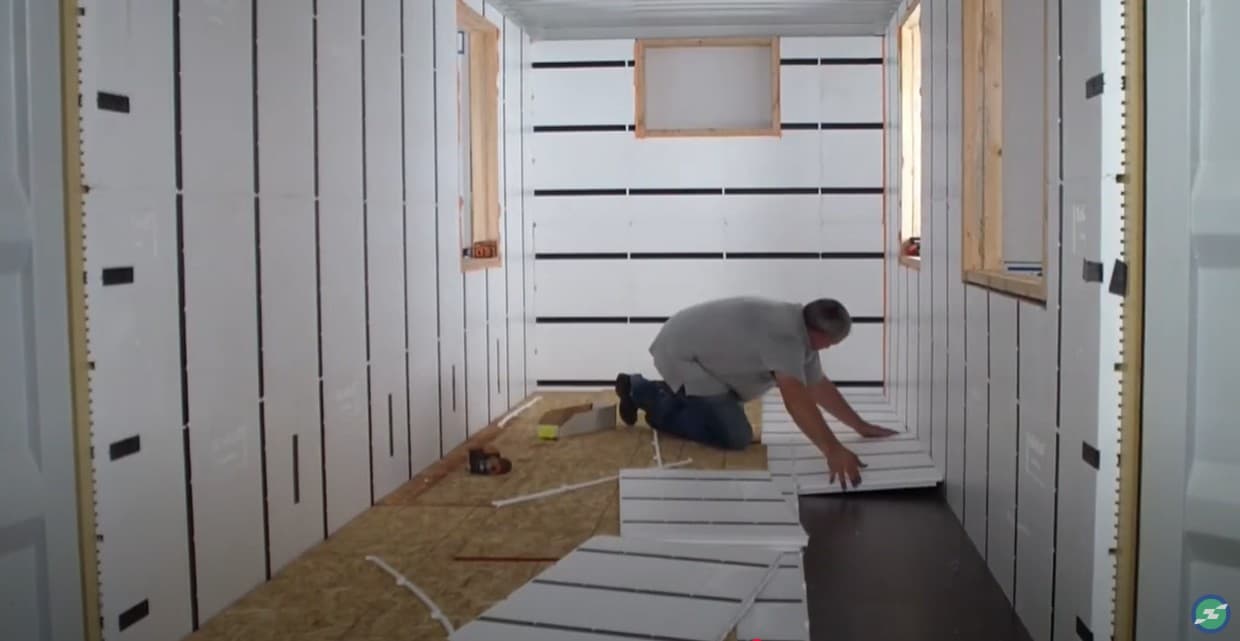 InSoFast Panels for Shipping Containers Play