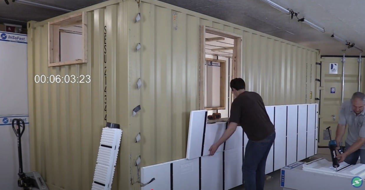 InSoFast Panels for Shipping Containers Play