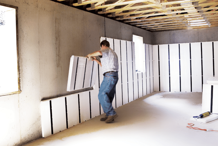 Wall Insulation Value Comparison Insofast Continuous Panels - Wall Panels For Basement Do It Yourself