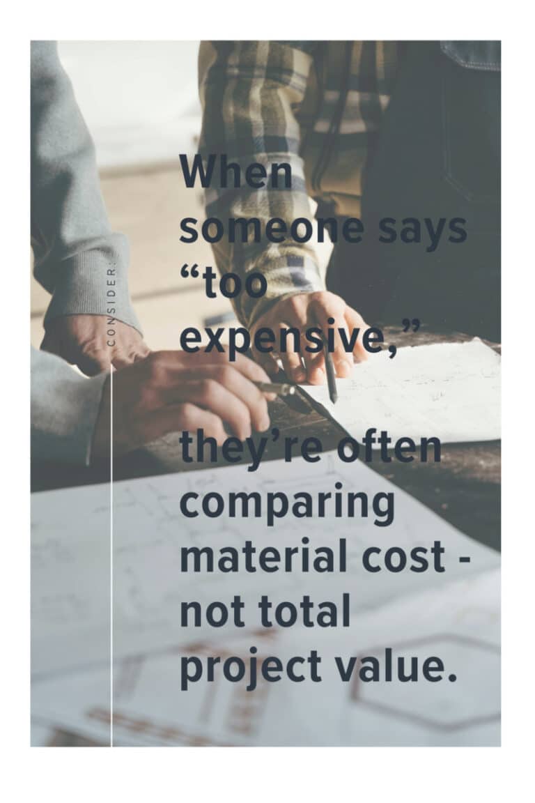 Too Expensive blog graphic