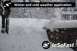 Homepage InSoFast cold weather application