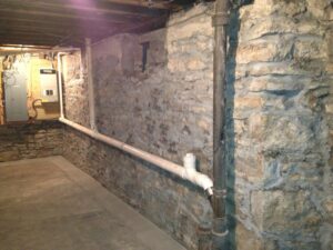 Rubble Stone Wall InSoFast install
