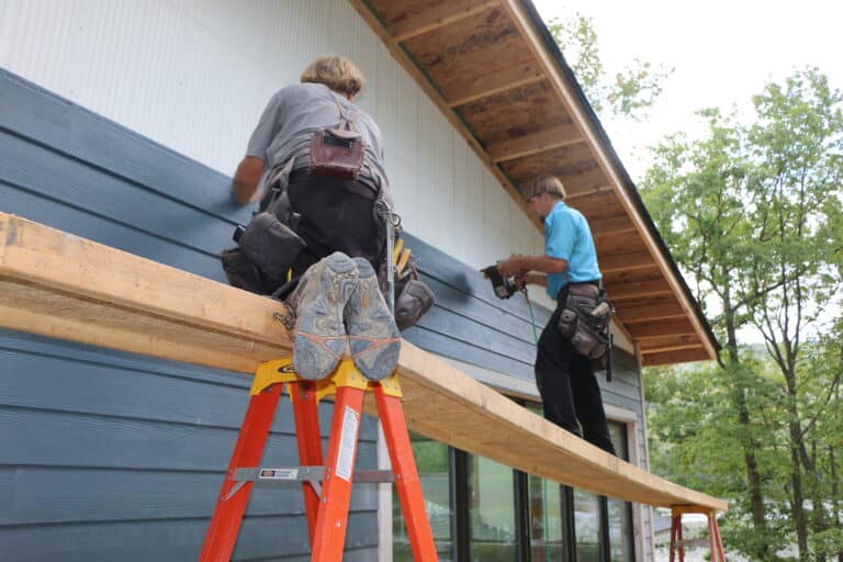 Adding Siding to Exterior InSoFast Panel