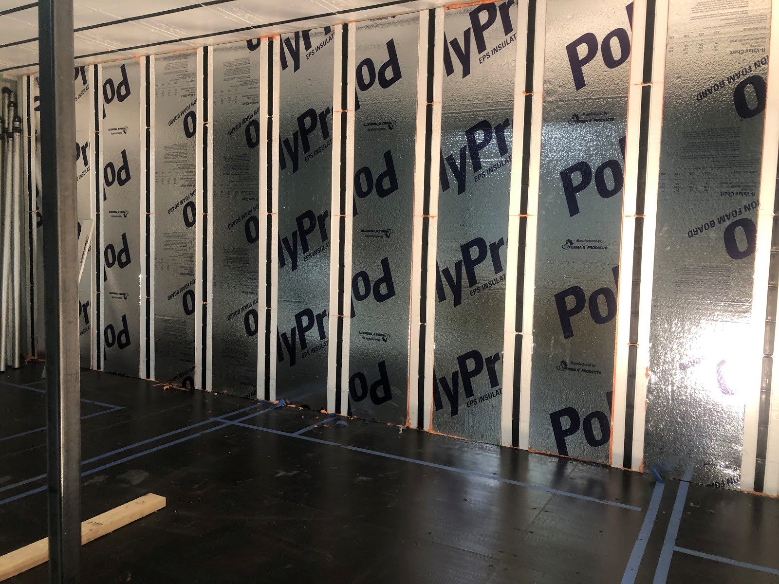 InSoFast for Shipping Containers | Framing Insulation Panels