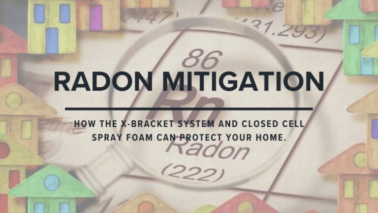 Radon Mitigation with the X-Bracket System