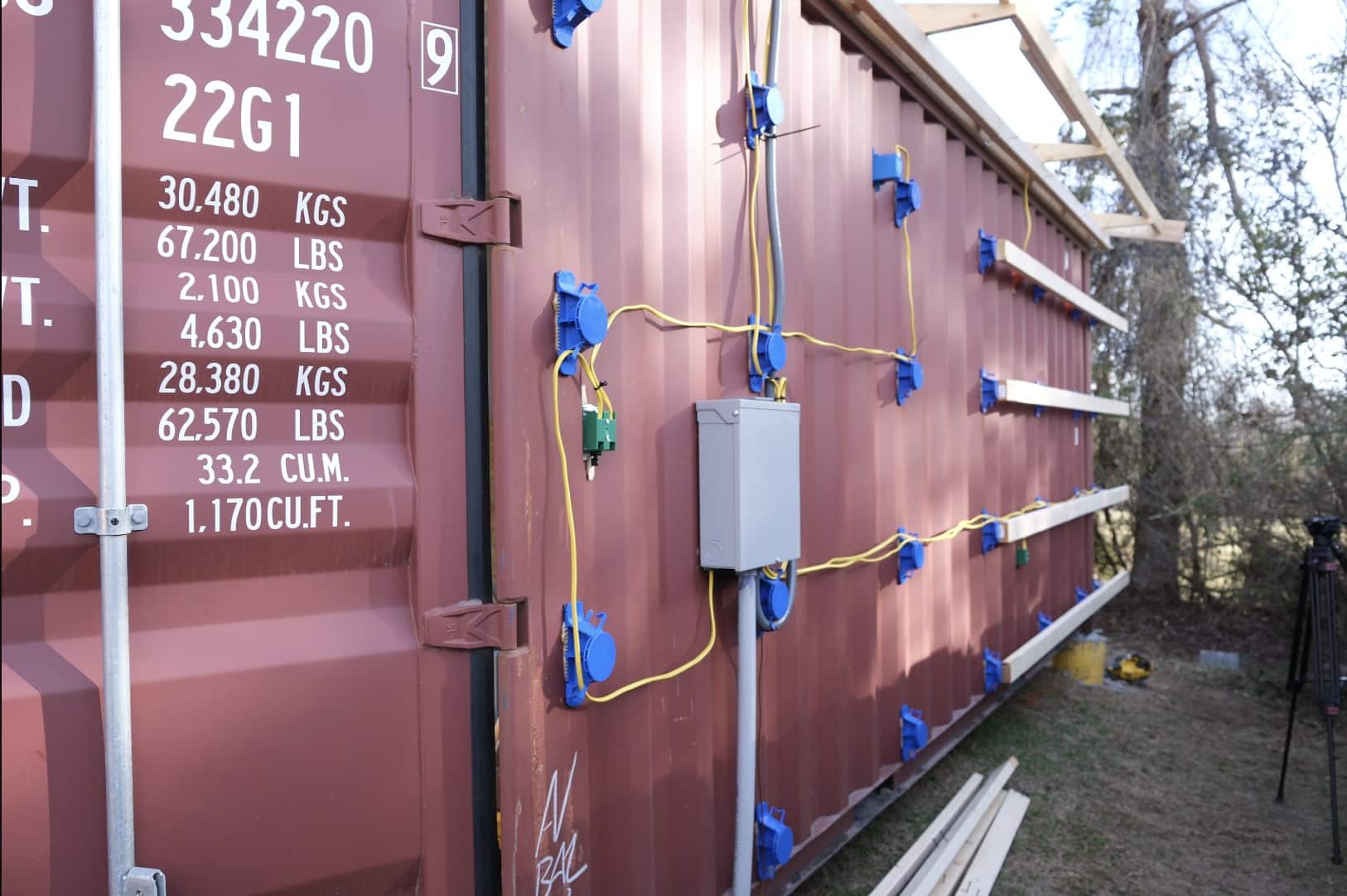 Shipping Container Insulation Interior or Exterior Options