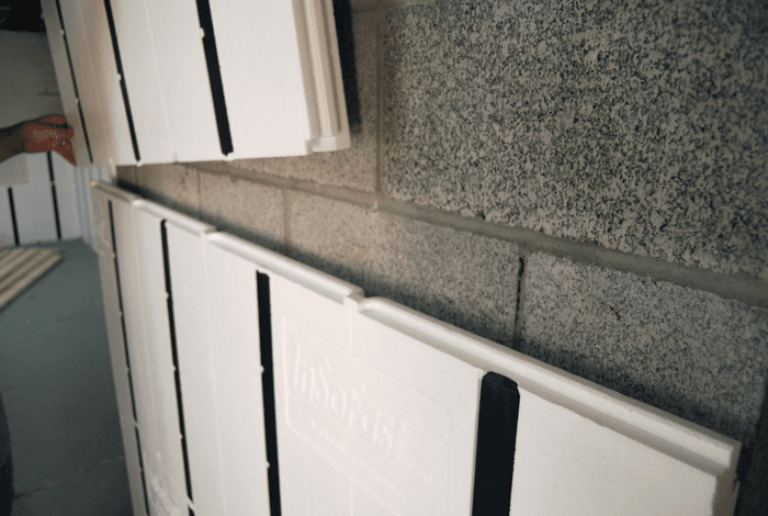How to Insulate a Basement Wall | InSoFast Continuous Insulation Panels