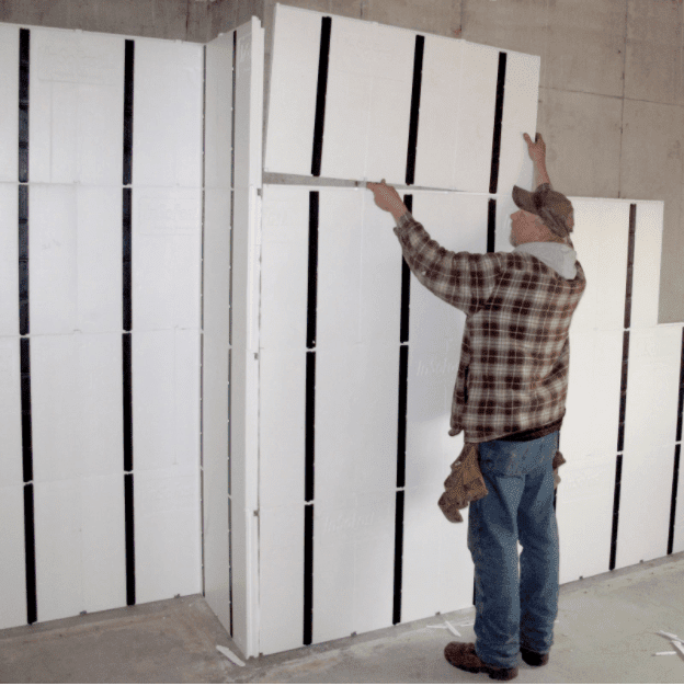 basement insulated wall panels