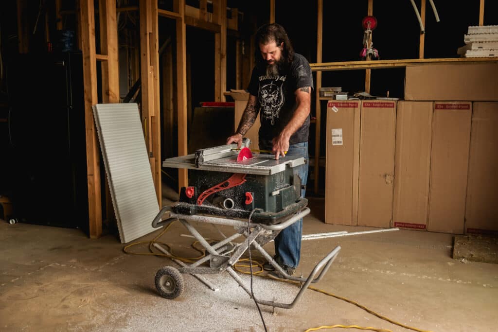 InSoFast 3.75" Panel on tablesaw